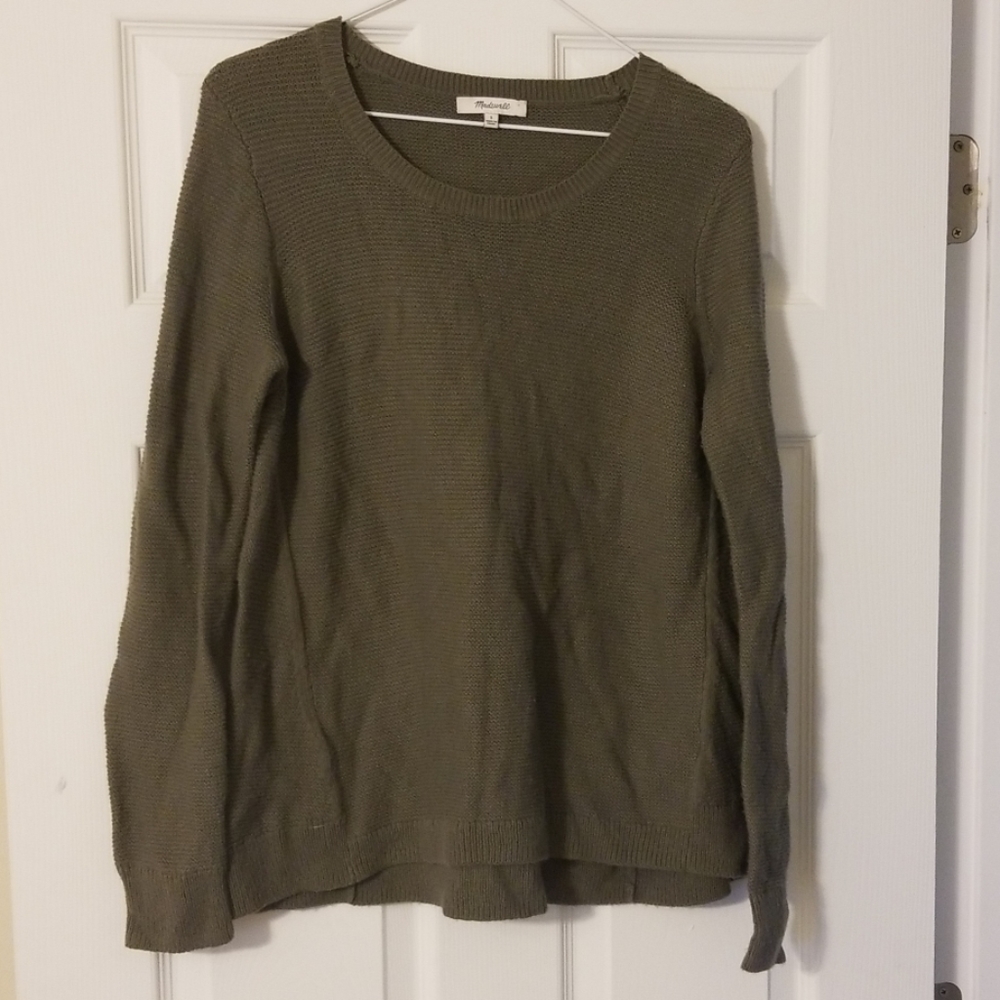 Olive Green Madewell Sweater